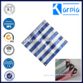 china manufactured stripe pe tarpaulin bed, table cover at good price
